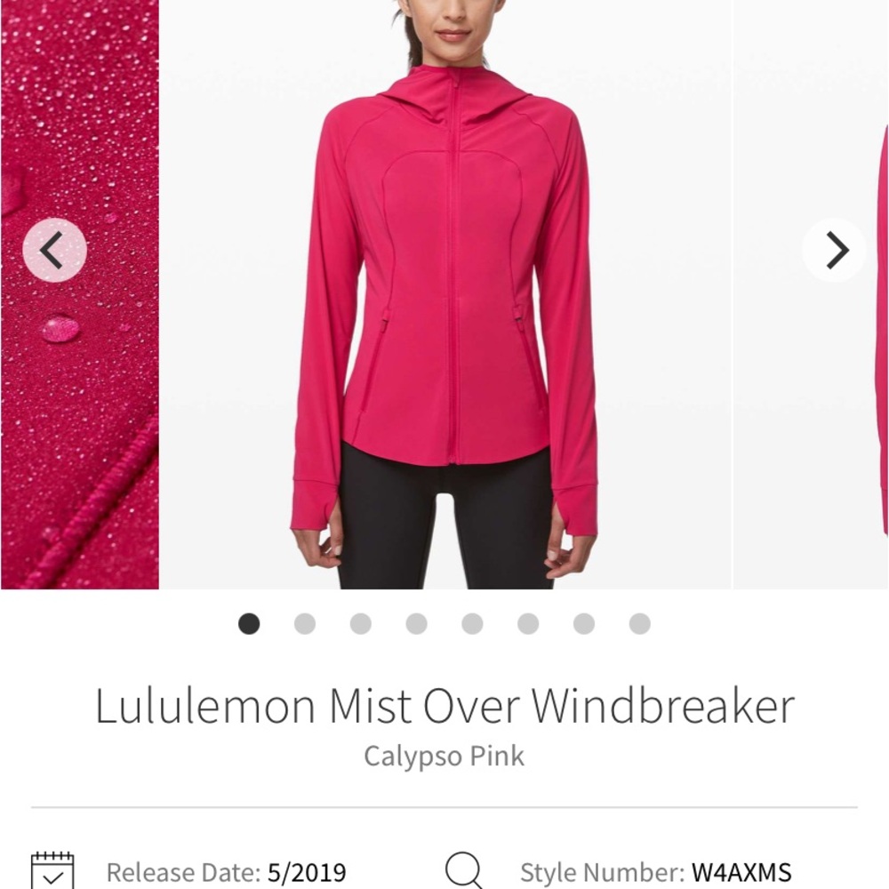 Lululemon Mist Over Windbreaker